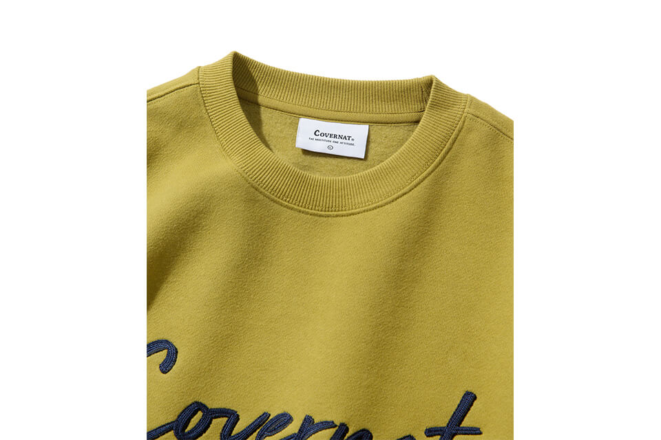 COVERNAT 20 FW Sign Logo Crewneck (18)