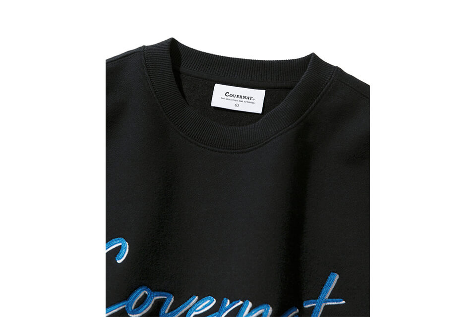 COVERNAT 20 FW Sign Logo Crewneck (4)