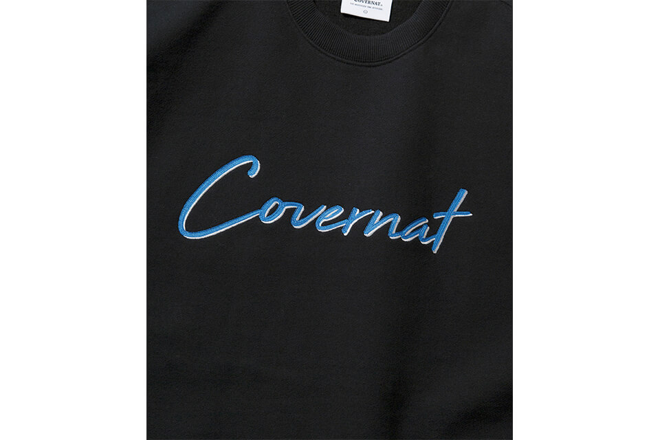 COVERNAT 20 FW Sign Logo Crewneck (5)