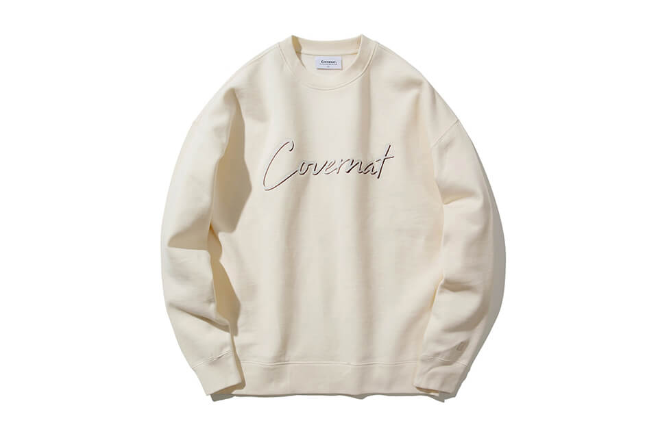 COVERNAT 20 FW Sign Logo Crewneck (9)