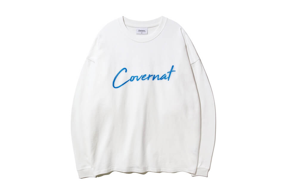 COVERNAT 20 FW Sign Logo Long Sleeve (1)