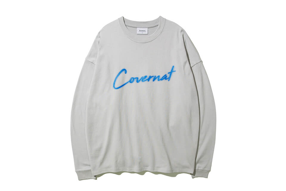 COVERNAT 20 FW Sign Logo Long Sleeve (6)