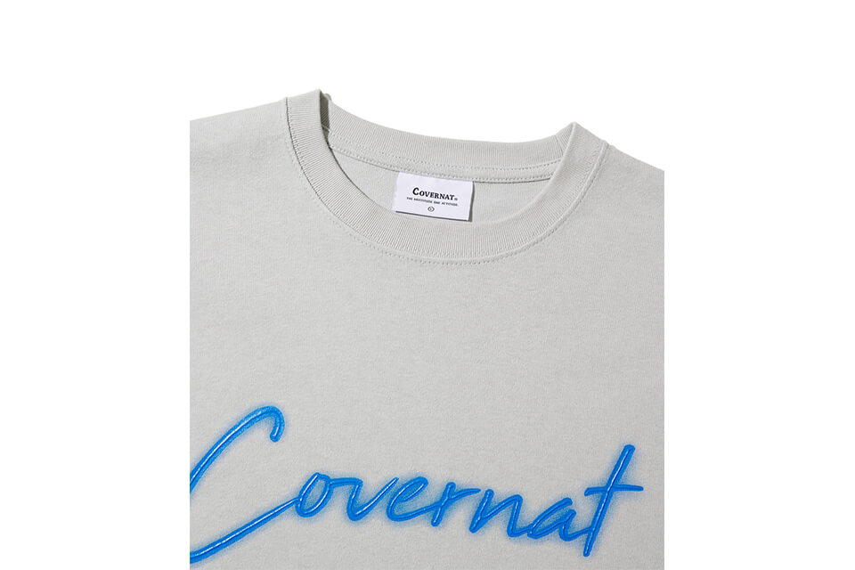 COVERNAT 20 FW Sign Logo Long Sleeve (8)