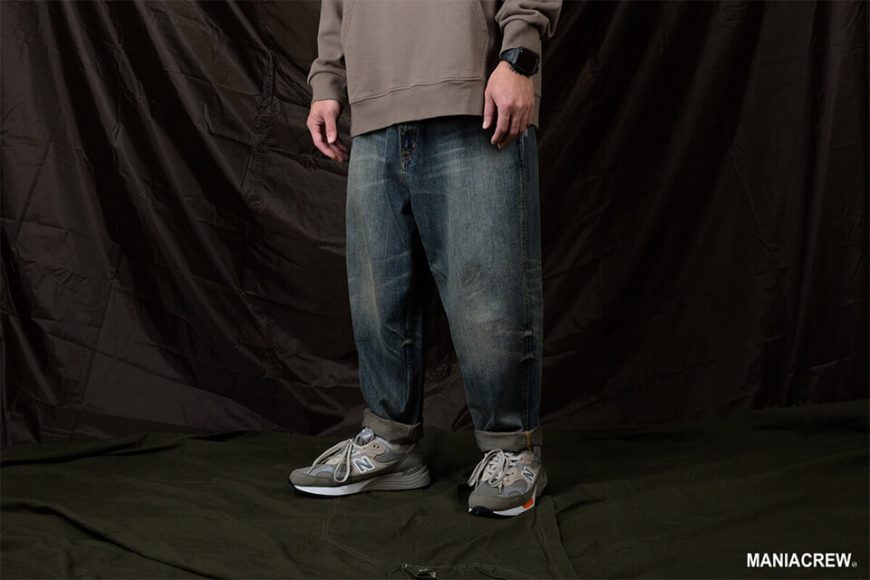 MANIA 20 AW Denim Pants Wash (2)