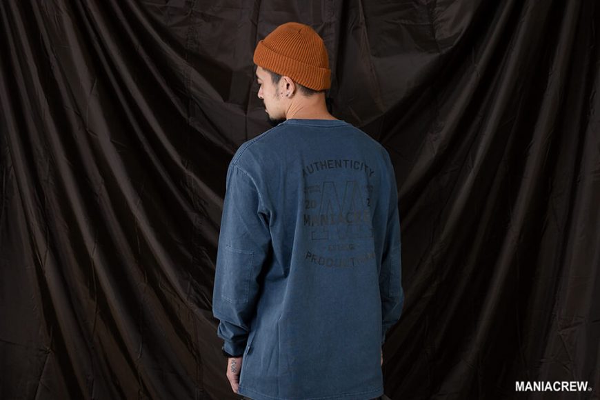 MANIA 20 AW Patchwork Washed Tee (3)