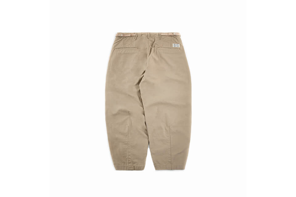 PERSEVERE 20 AW Enzyme Stone Washed Pleated Trousers (21)