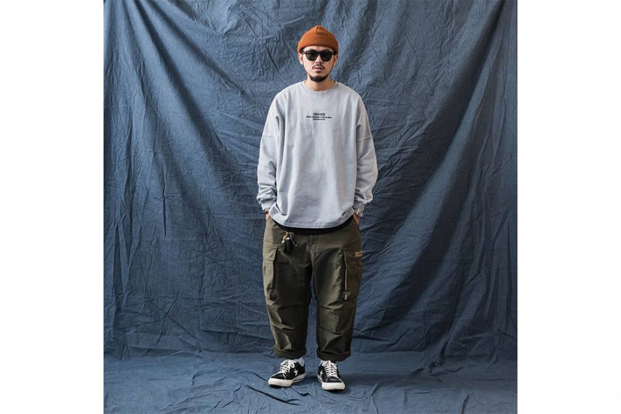 PERSEVERE 20 AW Pigment-Dyed Oversize Sweatshirts (4)