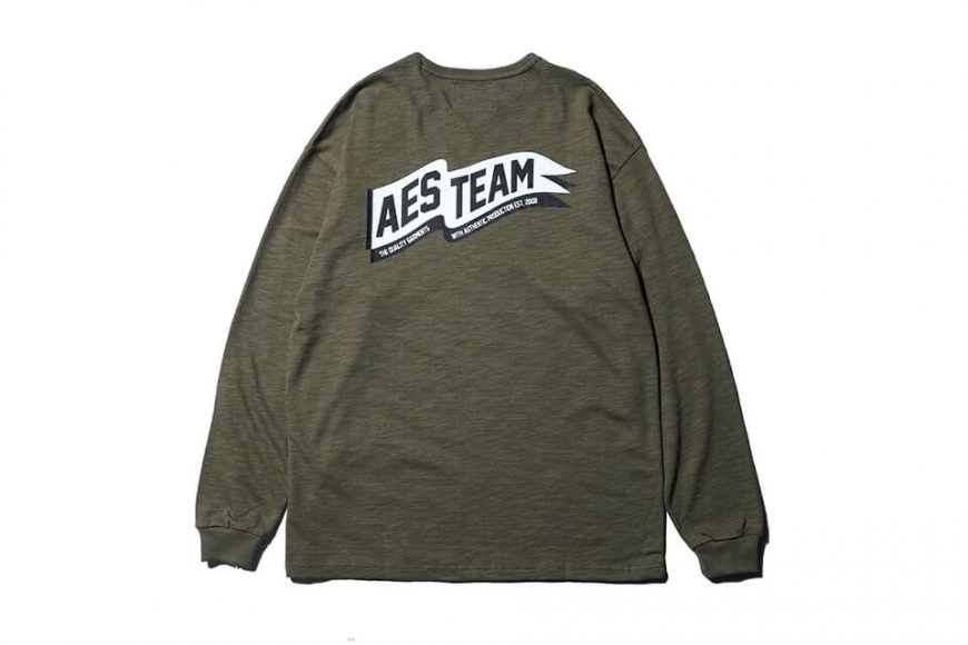 AES 20 AW AESTEAM Oversized Long Sleeve T-Shirt (7)