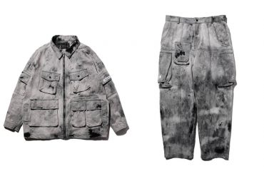 AES Washed Tie-Dye Military JKT & Washed Tie-Dye Work Pants (1)