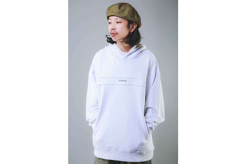 NextMobRiot 20 AW 3D Stripe Logo OV Hoodie (3)