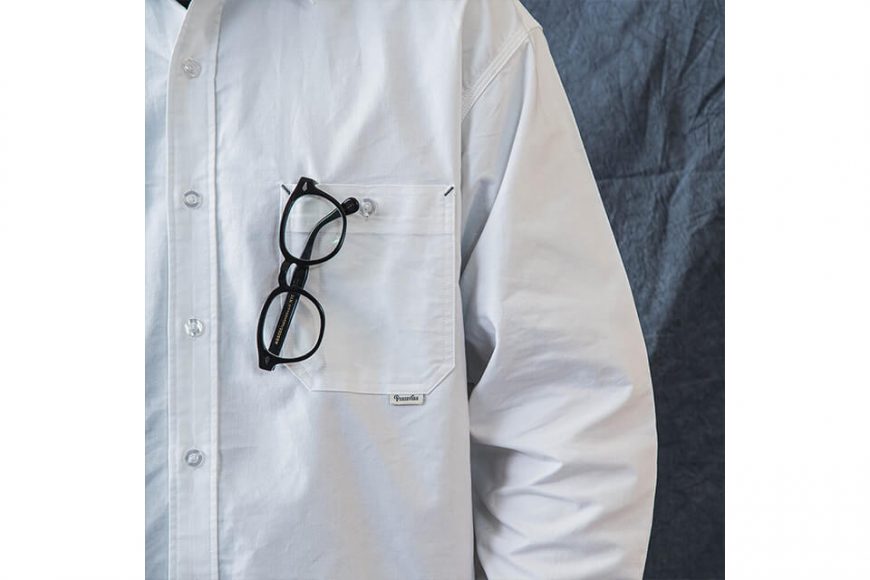 PERSEVERE 20 AW Simple Oxford Shirts (10)