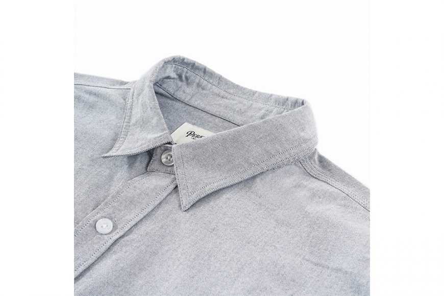 PERSEVERE 20 AW Simple Oxford Shirts (31)