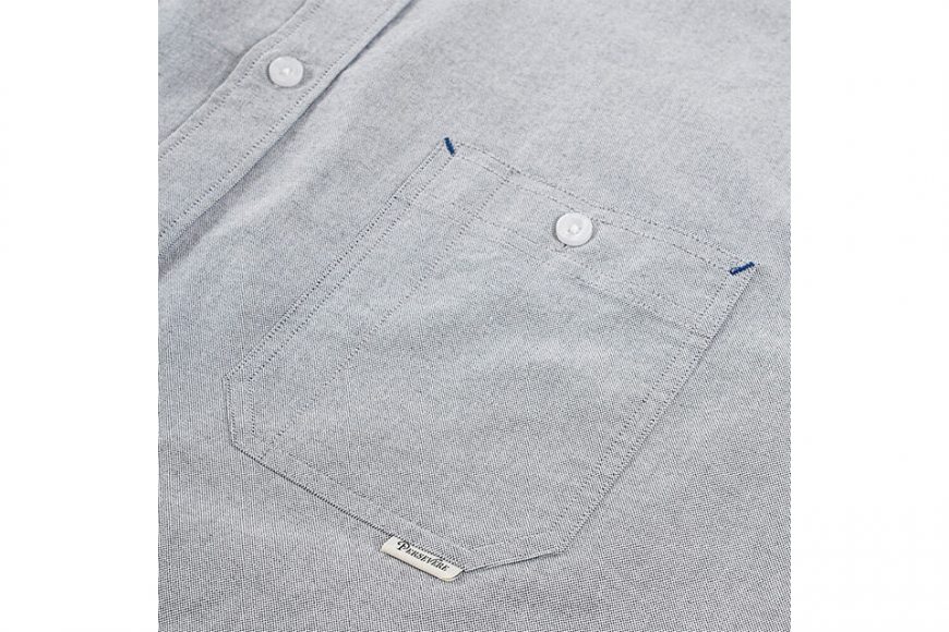 PERSEVERE 20 AW Simple Oxford Shirts (32)