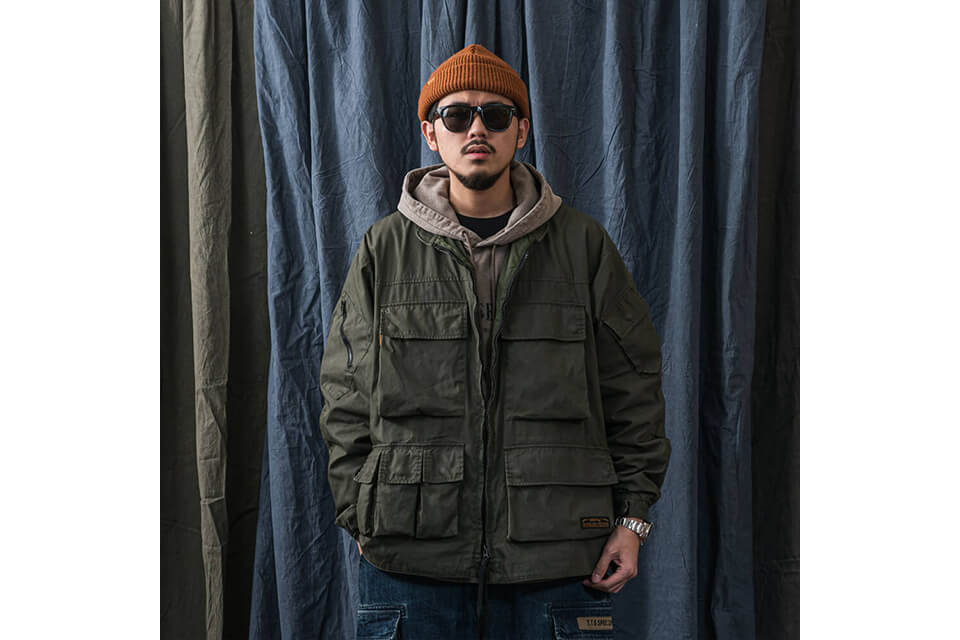 PERSEVERE 20 AW W. Utility Field Jacket (6)