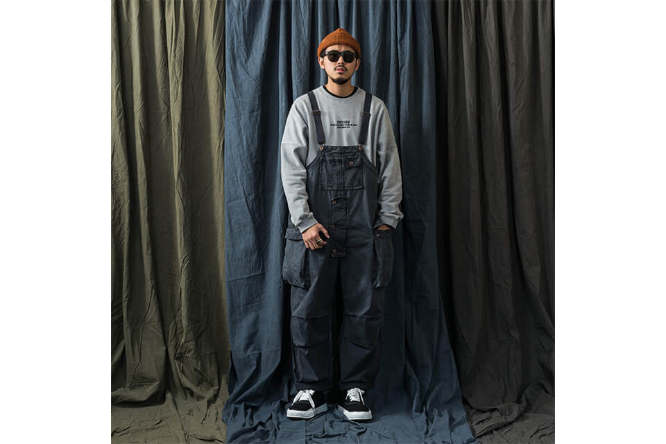 PERSEVERE 20 AW Soft Stone Washed Overall (1)