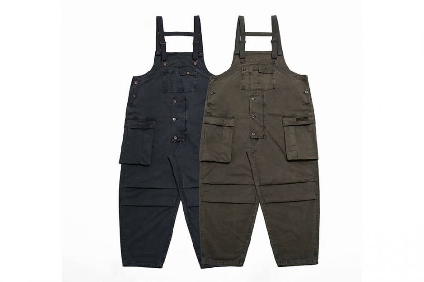 PERSEVERE 20 AW Soft Stone Washed Overall (11)