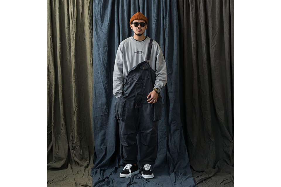 PERSEVERE 20 AW Soft Stone Washed Overall (3)