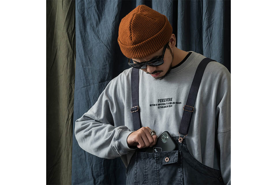 PERSEVERE 20 AW Soft Stone Washed Overall (5)