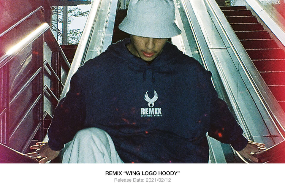 REMIX 20 AW Wing Logo Hoody (1)