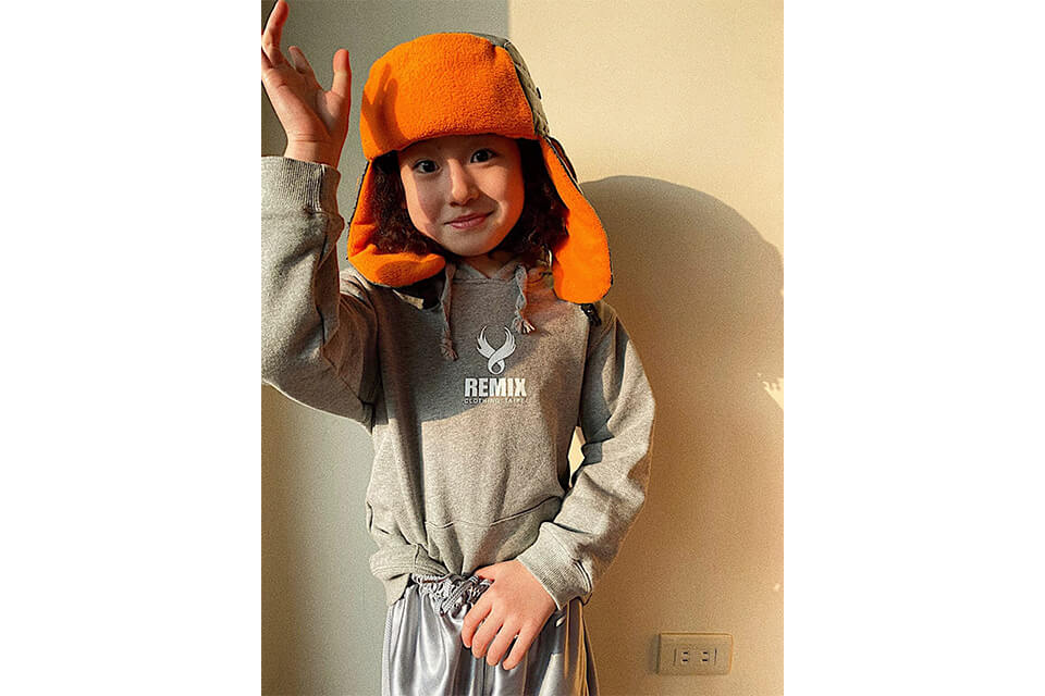 REMIX 20 AW Wing Logo Hoody Kids (5)