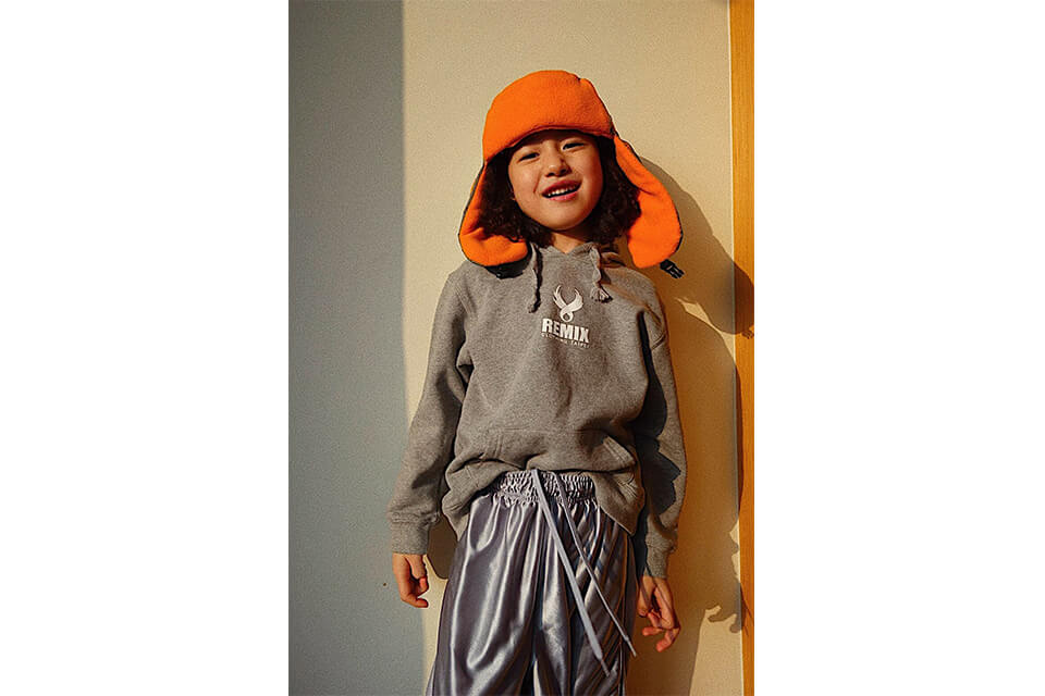 REMIX 20 AW Wing Logo Hoody Kids (7)