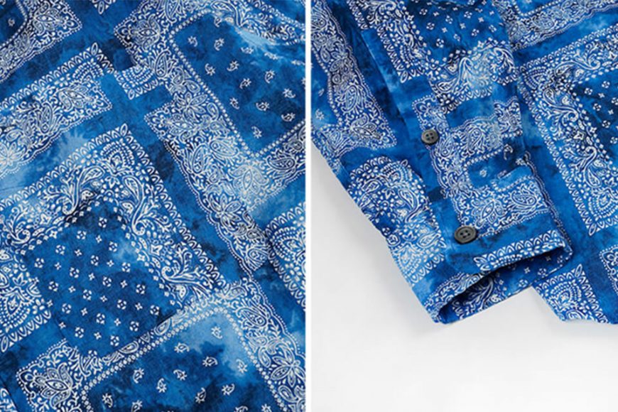 FrizmWORKS 3/26(五)發售21 S/S Tie-Dyed Bandana Oversized Shirt | NMR