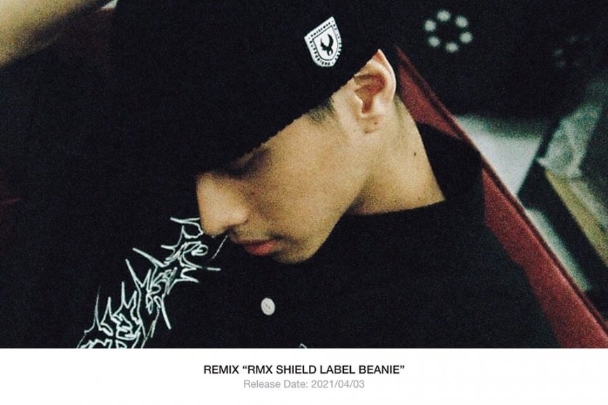 REMIX 21 SS RMX Shield Label Beanie (1)