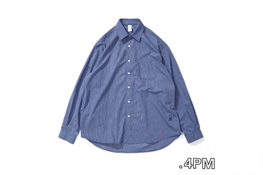 CentralPark.4PM 21 SS April Blue Stripe LS Shirt (14)