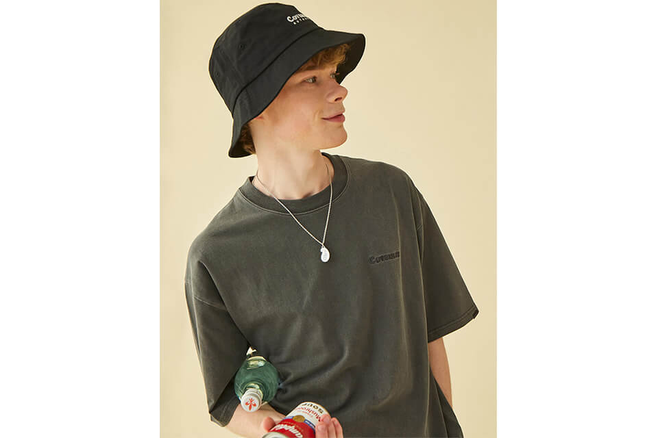 COVERNAT 21 SS Pigment Authentic Logo SS Tee (2)