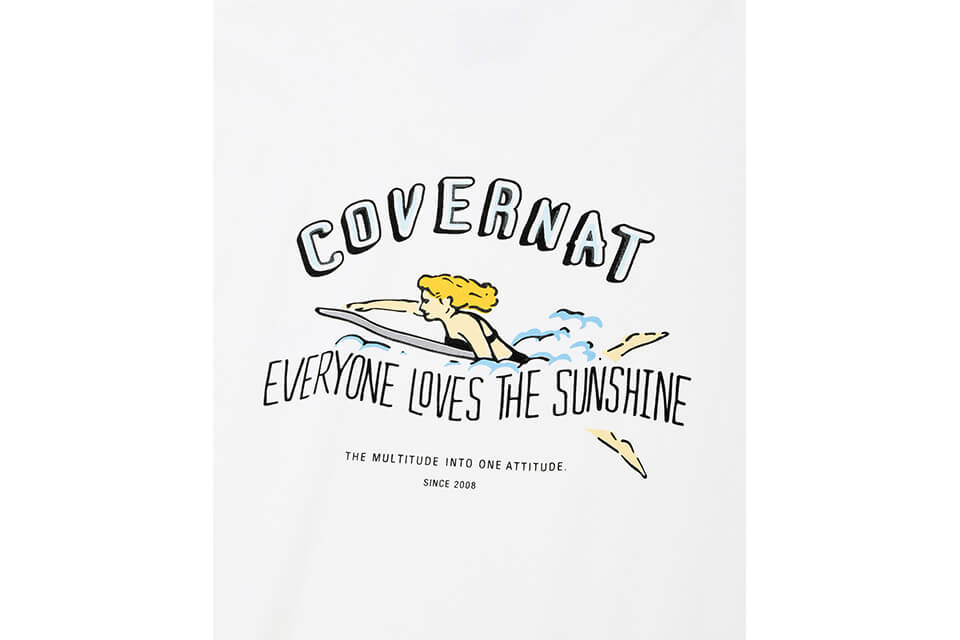 COVERNAT 21 SS Surfing Girl SS Tee (7)