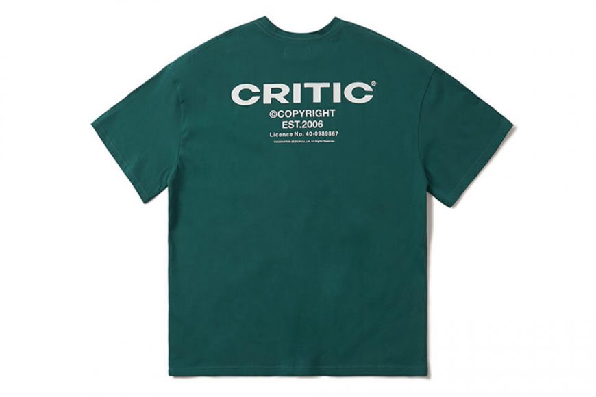 CRITIC 21 SS Backside Logo T-Shirt (14)