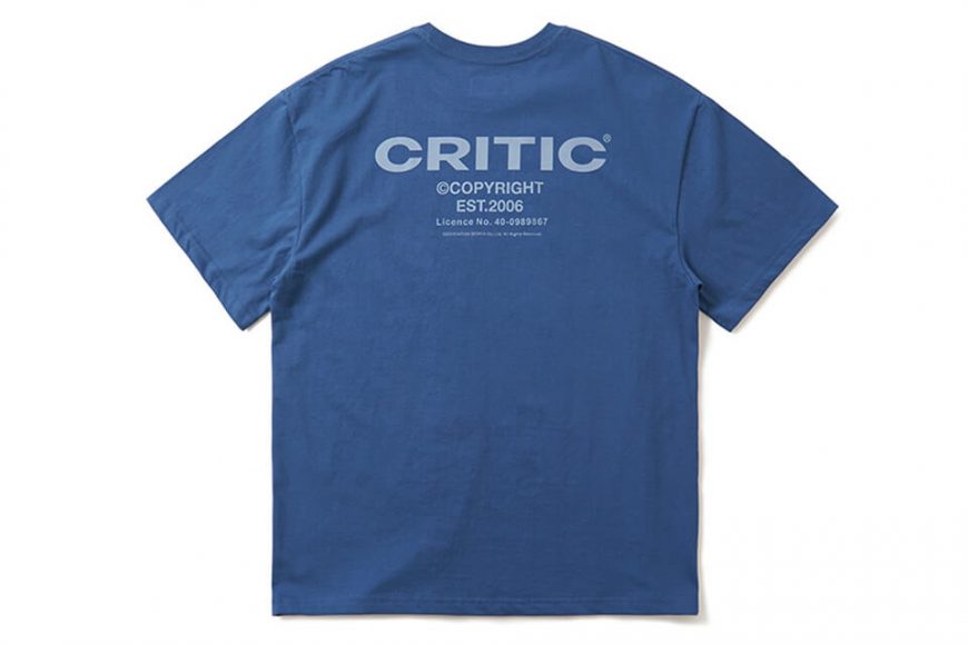 CRITIC 21 SS Backside Logo T-Shirt (18)
