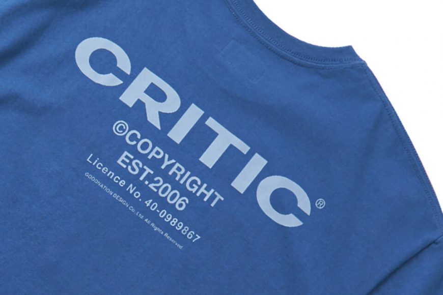 CRITIC 21 SS Backside Logo T-Shirt (20)
