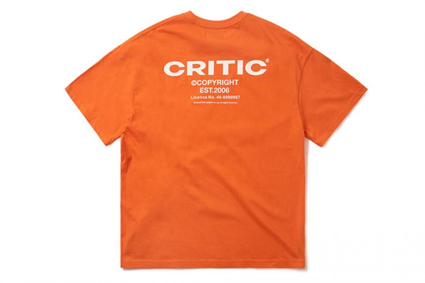 CRITIC 21 SS Backside Logo T-Shirt (22)