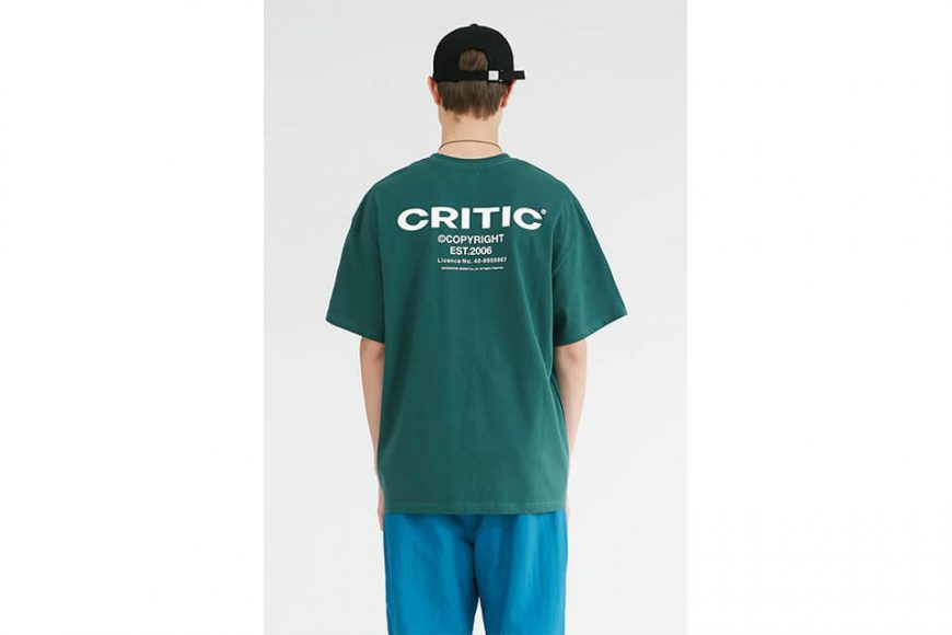 CRITIC 21 SS Backside Logo T-Shirt (4)