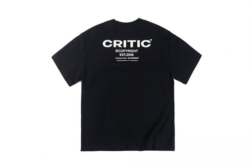 CRITIC 21 SS Backside Logo T-Shirt (5)