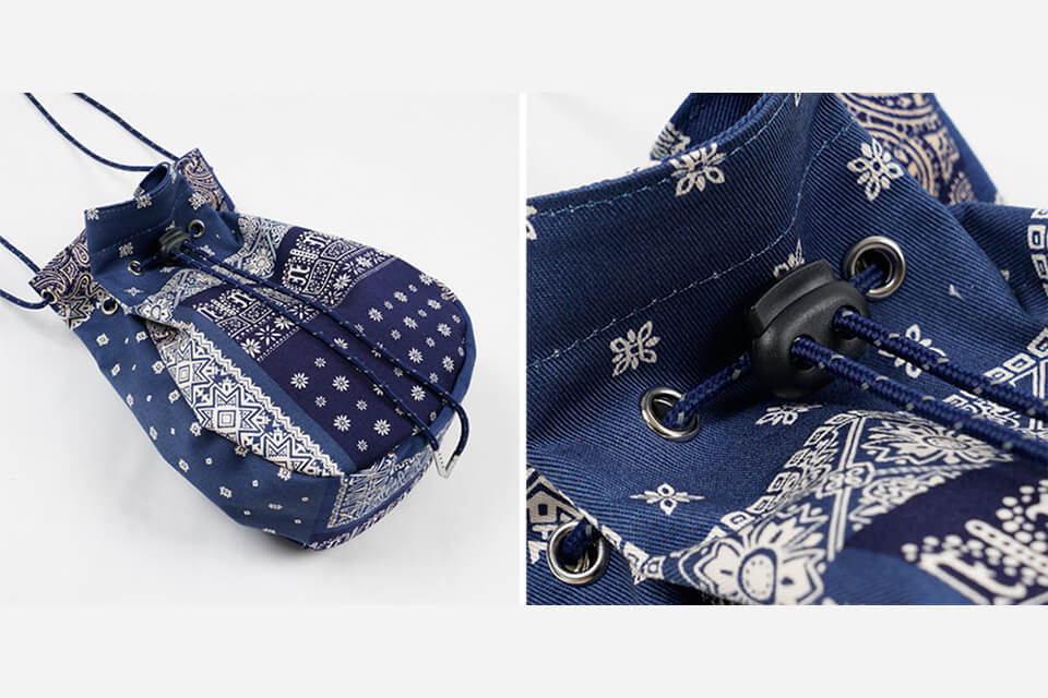 FrizmWORKS 21 SS BOKJORI String Bag(Bandana) (10)