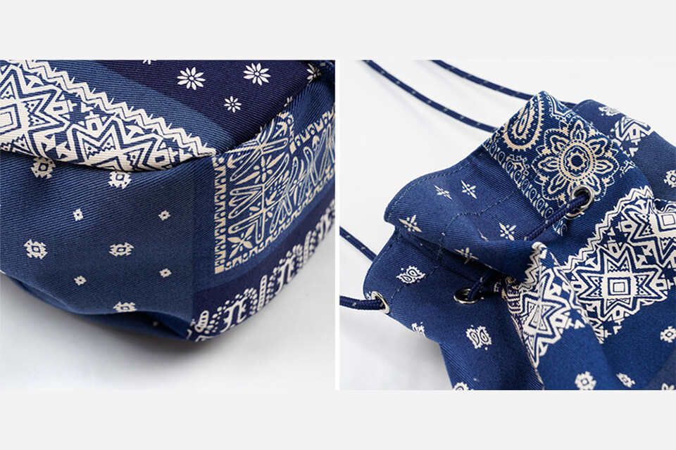 FrizmWORKS 21 SS BOKJORI String Bag(Bandana) (12)