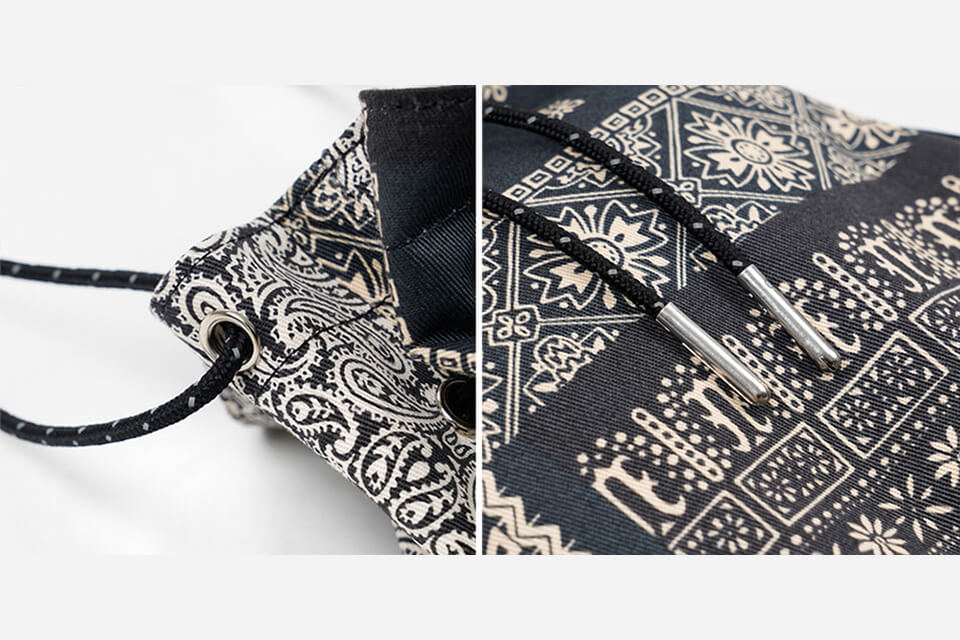 FrizmWORKS 21 SS BOKJORI String Bag(Bandana) (6)
