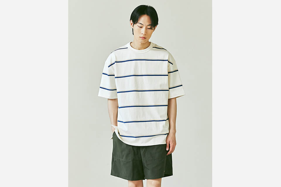 FrizmWORKS 21 SS Mild Stripe Tee (2)