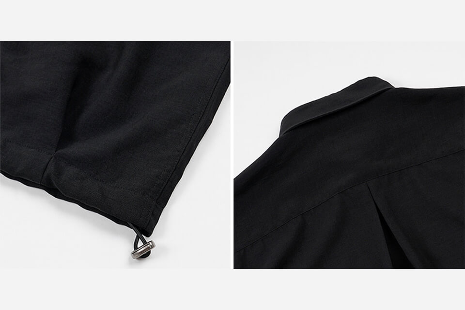FrizmWORKS 21 SS String Oversized Shirt (11)