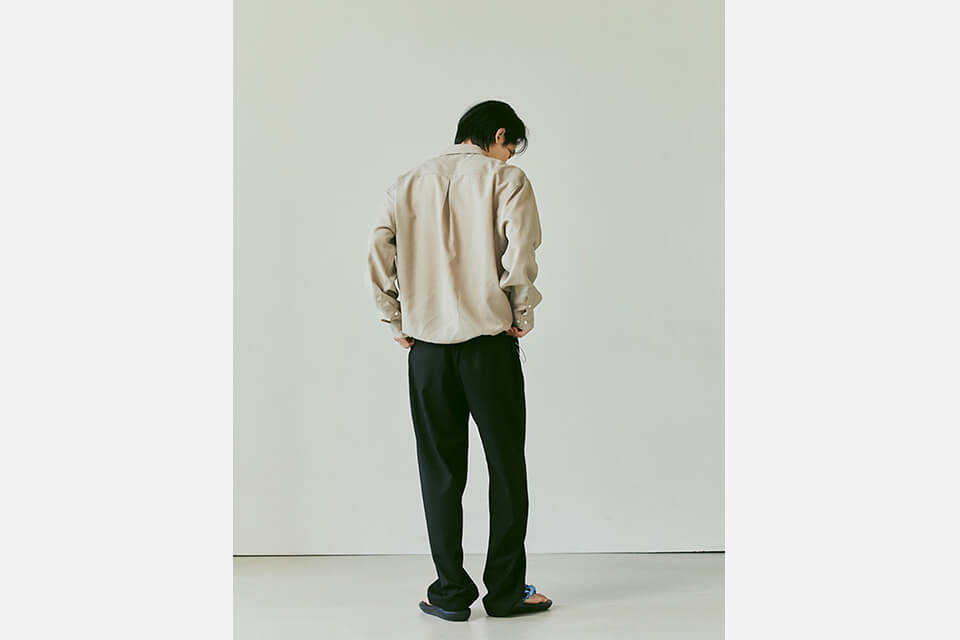 FrizmWORKS 21 SS String Oversized Shirt (4)