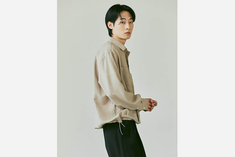 FrizmWORKS 21 SS String Oversized Shirt (5)