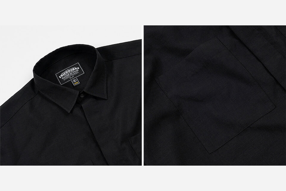 FrizmWORKS 21 SS String Oversized Shirt (8)