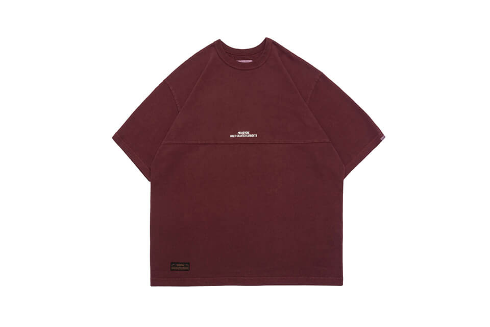 PERSEVERE 21 SS Pigment-Dyed Panel T-Shirt (22)
