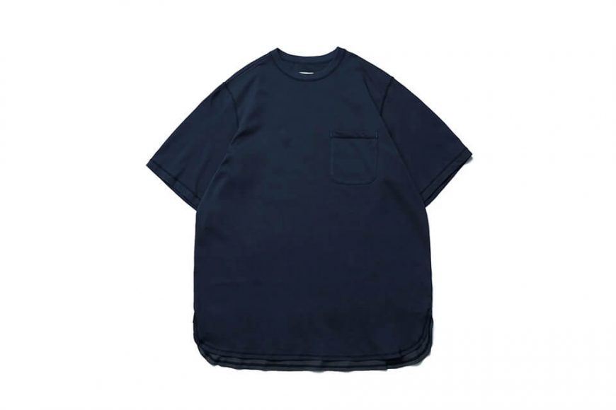 Simple Design Two-Tone Long Pocket Tee (5)