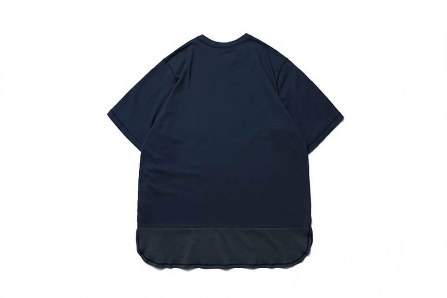 Simple Design Two-Tone Long Pocket Tee (7)