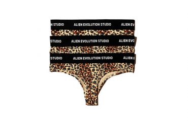 AES 21 SS Leopard SmileyLove Tanga Briefs (1)