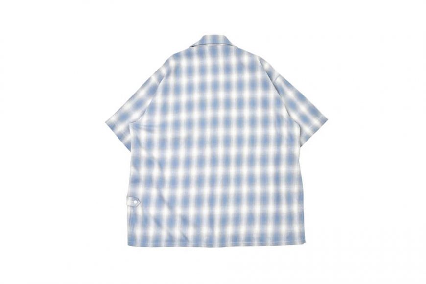 CentralPark.4PM 21 SS Plaid Short Shirt (2)