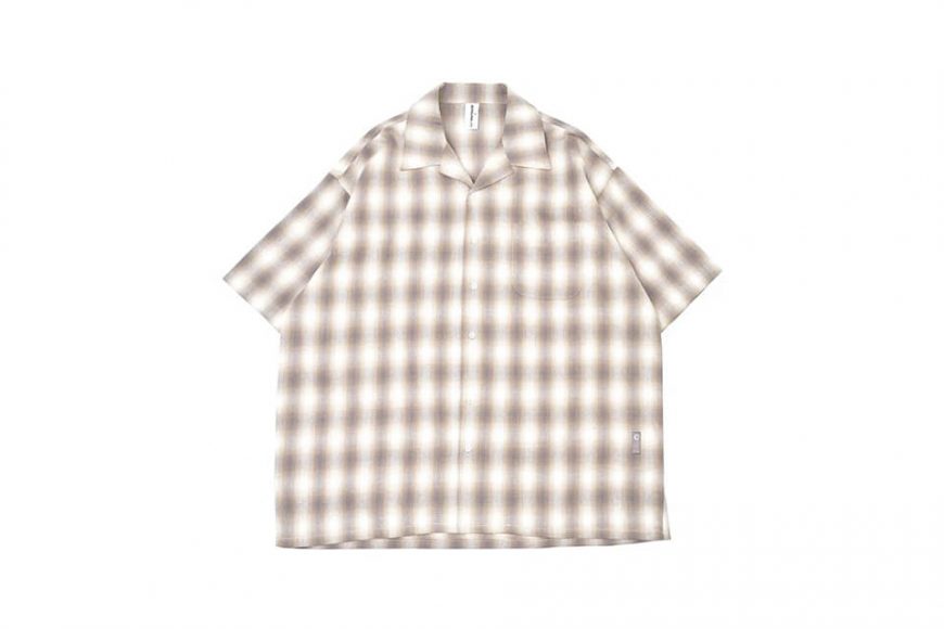 CentralPark.4PM 21 SS Plaid Short Shirt (7)